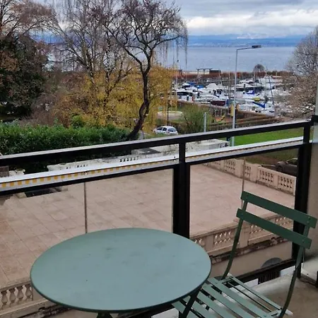 Appartement Moderne A Evian, Lac, Port Et Thermes